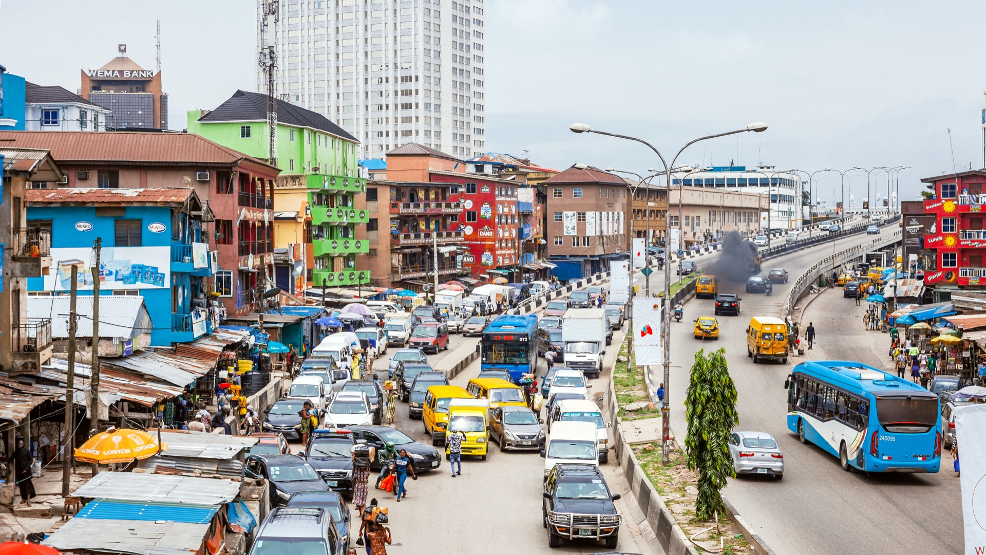 Lagos Island market, Lagos